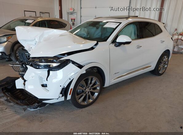 LRBFZSR47MD063899 2021 BUICK ENVISION Белый Передняя левая четверть