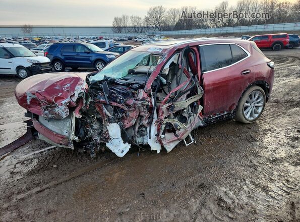 LRBFZSR4XPD154394 2023 BUICK ENVISION Бордовый Передняя левая четверть