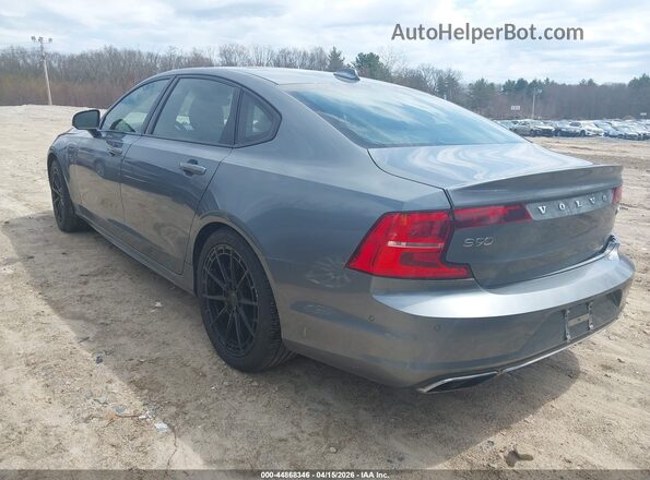 LVYA22MT4LP143004 2020 VOLVO S90 Gray Հետևի ձախ