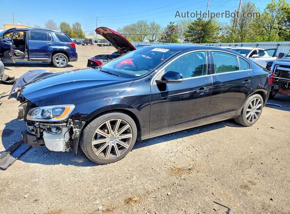 LYV402HM2JB173608 2018 VOLVO S60 Черный Передняя левая четверть