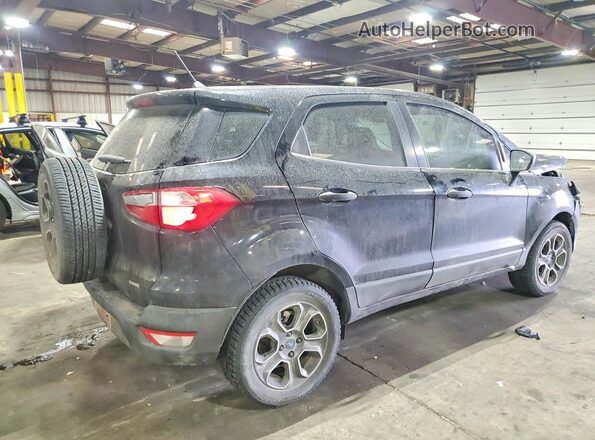 MAJ3P1RE3JC208182 2018 FORD ECOSPORT Черный Задняя правая четверть