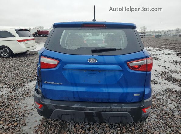 MAJ3P1RE9JC221017 2018 FORD ECOSPORT Синий Вид сзади