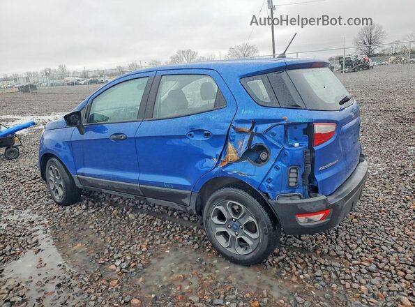 MAJ3P1RE9JC221017 2018 FORD ECOSPORT Синий Задняя левая четверть