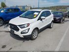 2018 Ford Ecosport Se White vin: MAJ3P1TEXJC211198