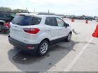 2018 Ford Ecosport Se White vin: MAJ3P1TEXJC211198