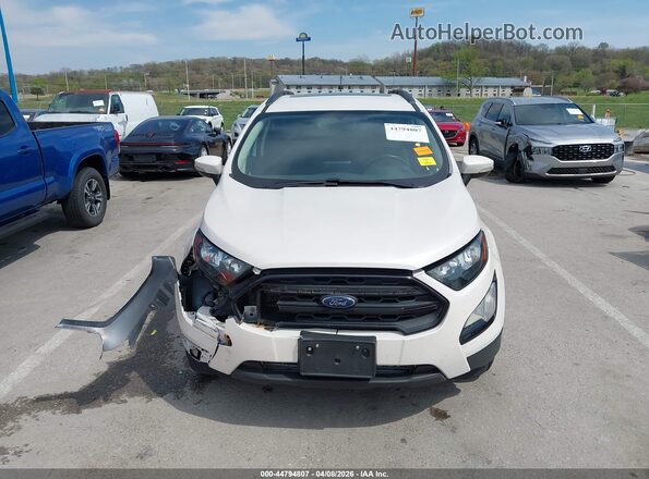 MAJ3P1TEXJC211198 2018 FORD ECOSPORT White Սարքավորումների վահանակի տեսք