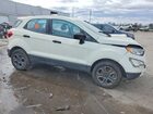 2020 Ford Ecosport S White vin: MAJ3S2FE7LC385264