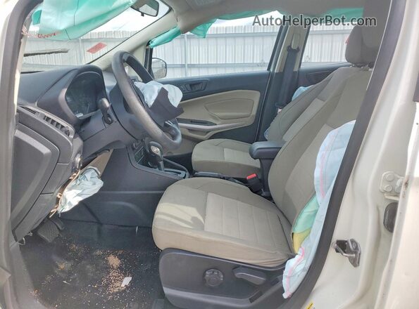 MAJ3S2FE7LC385264 2020 FORD ECOSPORT White Սալոնի դիմացի տեսք
