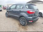 2020 Ford Ecosport S Gray vin: MAJ3S2FE9LC339726 2020 Ford Ecosport S Gray vin: MAJ3S2FE9LC339726