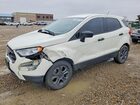 2021 Ford Ecosport S White vin: MAJ3S2FE9MC455395