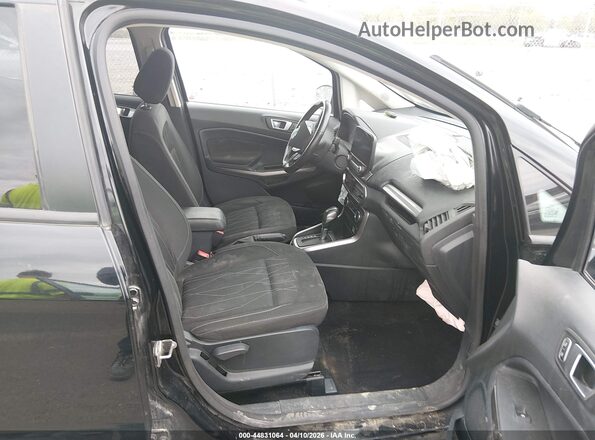 MAJ3S2GE2KC273467 2019 FORD ECOSPORT Black Widok wnętrza z przodu