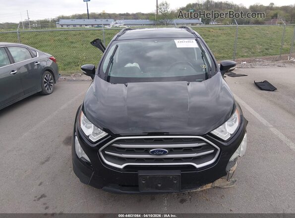 MAJ3S2GE2KC273467 2019 FORD ECOSPORT Black Widok wnętrza z tyłu