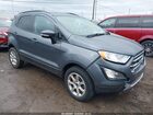 2020 Ford Ecosport Se Gray vin: MAJ3S2GE3LC354737