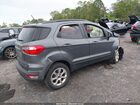 2020 Ford Ecosport Se Gray vin: MAJ3S2GE7LC319439 2020 Ford Ecosport Se Gray vin: MAJ3S2GE7LC319439