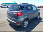 2020 Ford Ecosport Se Gray vin: MAJ3S2GE7LC383559