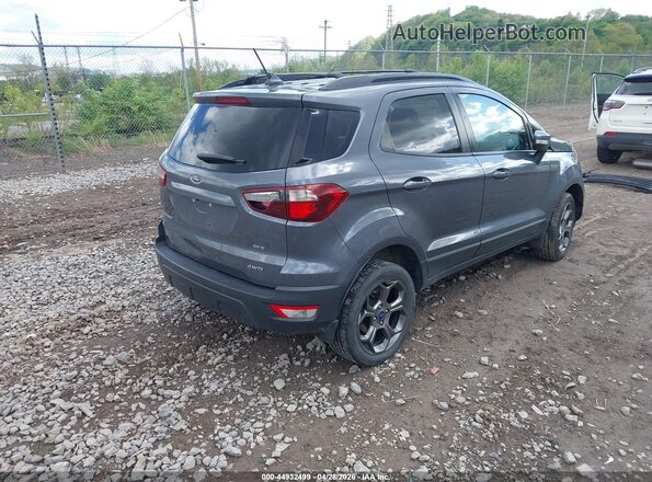 MAJ6P1CL2JC217878 2018 FORD ECOSPORT Серый Задняя правая четверть