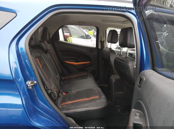 MAJ6P1CL6JC183363 2018 FORD ECOSPORT Синий Вид наклейки с VIN-кодом