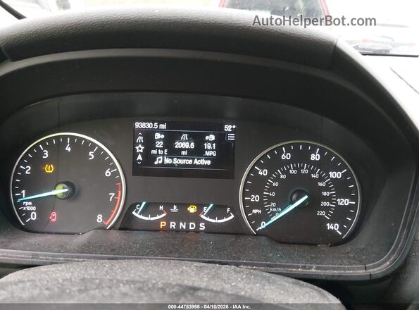 MAJ6P1CL6JC183363 2018 FORD ECOSPORT Синий Вид задних сидений