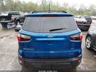 2018 Ford Ecosport Ses Синий vin: MAJ6P1CL6JC183363