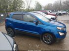 2018 Ford Ecosport Ses Синий vin: MAJ6P1CL6JC183363