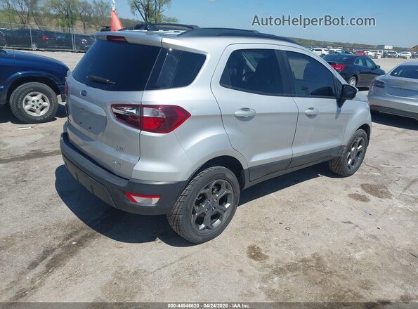 MAJ6P1CLXJC205994 2018 FORD ECOSPORT Silver Rear right