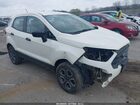 2018 Ford Ecosport S White vin: MAJ6P1SL8JC174388