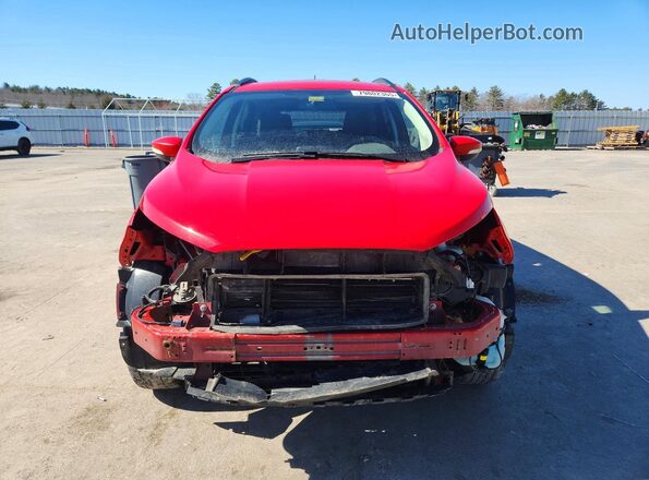MAJ6P1UL5JC240022 2018 FORD ECOSPORT Красный Вид спереди