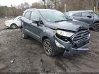 2018 Ford Ecosport Titanium Gray vin: MAJ6P1WL8JC234342