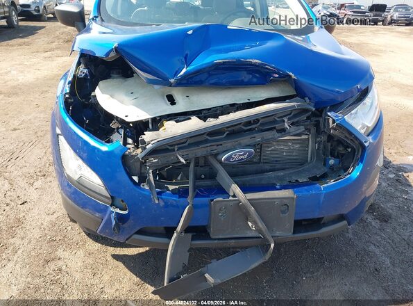 MAJ6S3FL3LC370049 2020 FORD ECOSPORT Синий Вид спереди