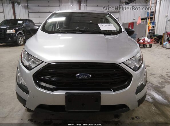 MAJ6S3FLXLC392324 2020 FORD ECOSPORT Silver ხელსაწყოთა პანელის ხედი