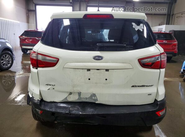 MAJ6S3GL0KC251243 2019 FORD ECOSPORT Белый Вид сзади
