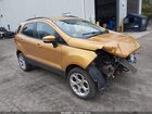 2021 Ford Ecosport Se Yellow vin: MAJ6S3GL1MC423993