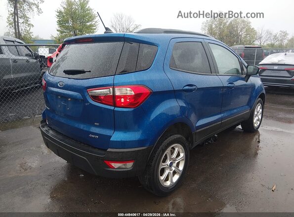 MAJ6S3GL1MC430331 2021 FORD ECOSPORT Blue Tył prawy