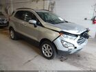 2020 Ford Ecosport Se Silver vin: MAJ6S3GL2LC335937