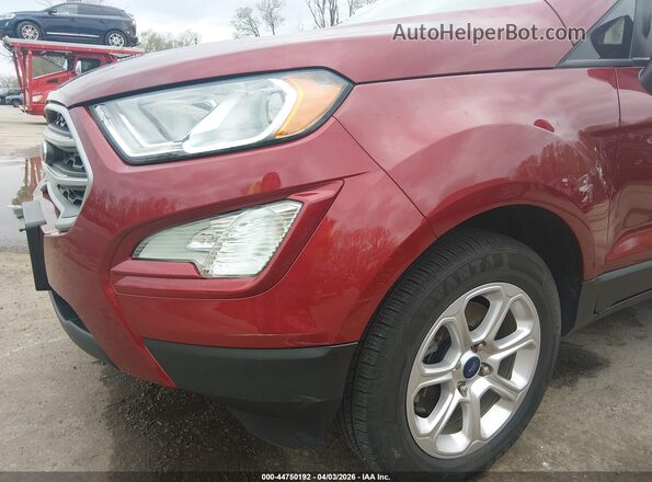 MAJ6S3GL2LC392607 2020 FORD ECOSPORT Red 