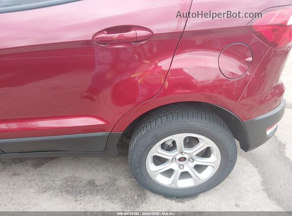MAJ6S3GL2LC392607 2020 FORD ECOSPORT Red 