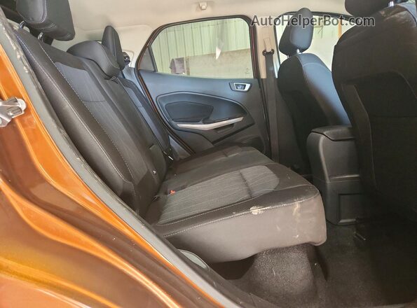 MAJ6S3GL3KC277092 2019 FORD ECOSPORT Оранжевый Вид задней части салона