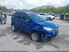 2020 Ford Ecosport Se Blue vin: MAJ6S3GL3LC348759