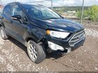 2020 Ford Ecosport Se Черный vin: MAJ6S3GL3LC352312