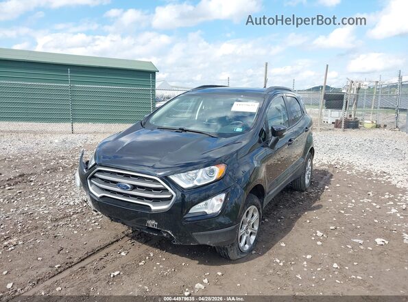 MAJ6S3GL3LC352312 2020 FORD ECOSPORT Черный Передняя левая четверть