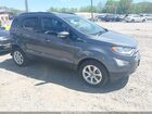 2021 Ford Ecosport Se Серый vin: MAJ6S3GL3MC410761