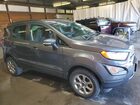 2019 Ford Ecosport Se Gray vin: MAJ6S3GL7KC307422