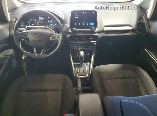 MAJ6S3GL7KC307422 2019 FORD ECOSPORT Gray წინა პანელის ხედი