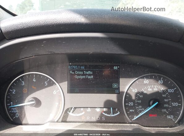 MAJ6S3KL0KC279650 2019 FORD ECOSPORT Красный Вид задних сидений