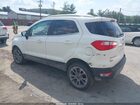 2019 Ford Ecosport Titanium Белый vin: MAJ6S3KL8KC260229