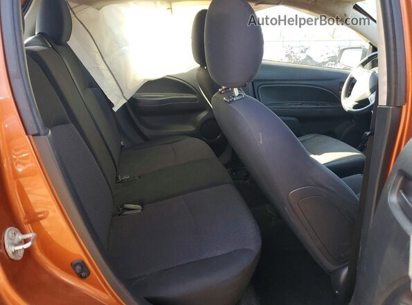 ML32A3HJ2JH015013 2018 MITSUBISHI MIRAGE Оранжевый Вид задних сидений