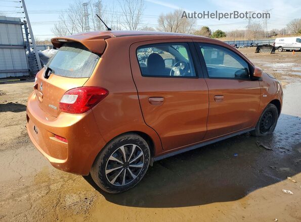 ML32A3HJ2JH015013 2018 MITSUBISHI MIRAGE Оранжевый Задняя правая четверть
