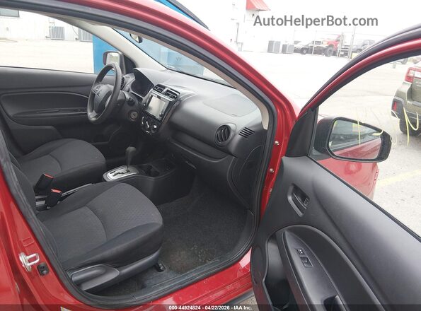ML32A3HJ3JH010953 2018 MITSUBISHI MIRAGE Red Front interior view