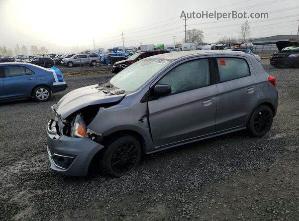 ML32A3HJ4HH016982 2017 MITSUBISHI MIRAGE Серебряный Передняя левая четверть