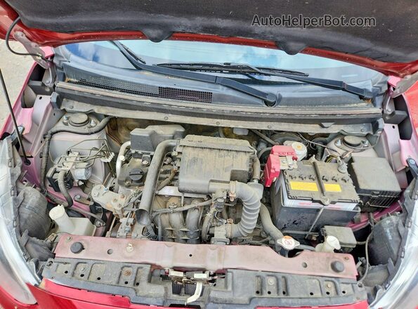 ML32A3HJXLH009558 2020 MITSUBISHI MIRAGE Темно-бордовый Вид задней части салона